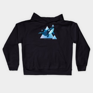 Orca Whale - Beautifully Styled Oceanic Mammal Kids Hoodie